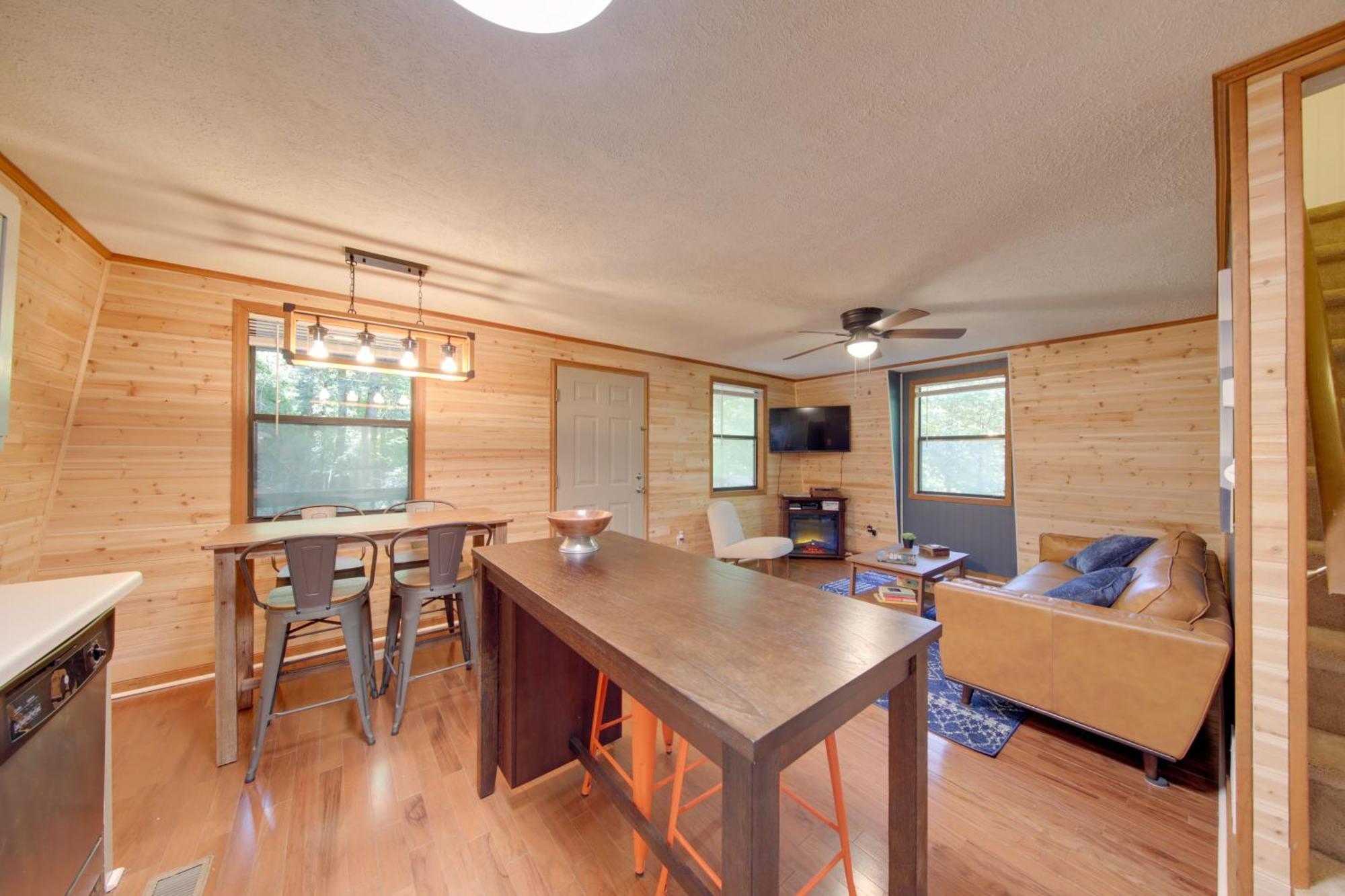 Pet-Friendly Ellijay Cabin In The Woods On 1 Acre! Villa Exterior foto