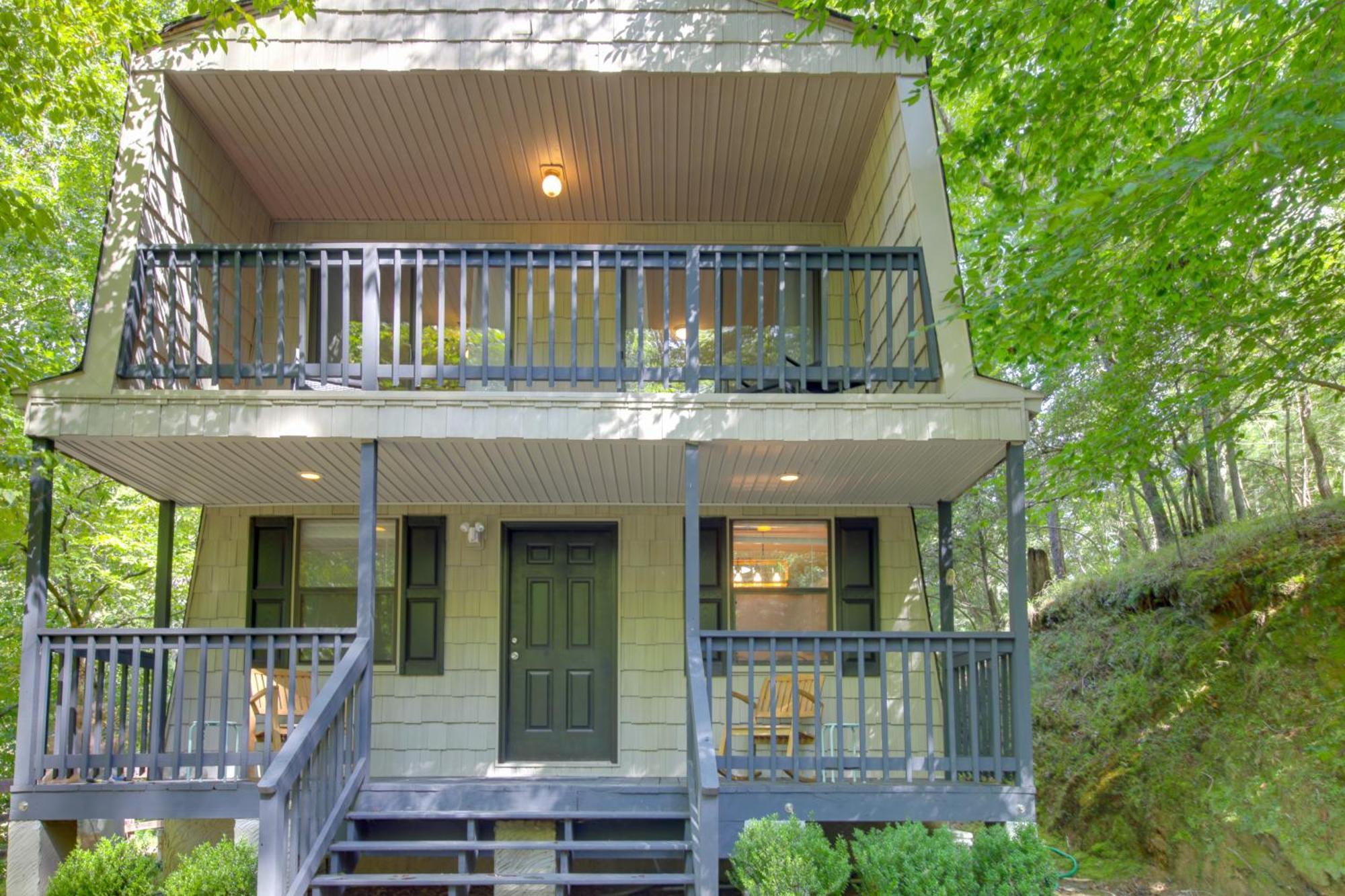 Pet-Friendly Ellijay Cabin In The Woods On 1 Acre! Villa Exterior foto