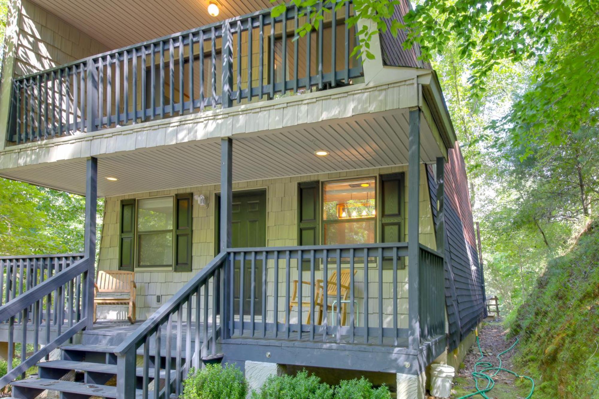 Pet-Friendly Ellijay Cabin In The Woods On 1 Acre! Villa Exterior foto